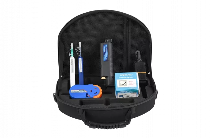 Набор для очистки и контроля адаптеров и коннекторов ВОЛС с микроскопом TIC-05E