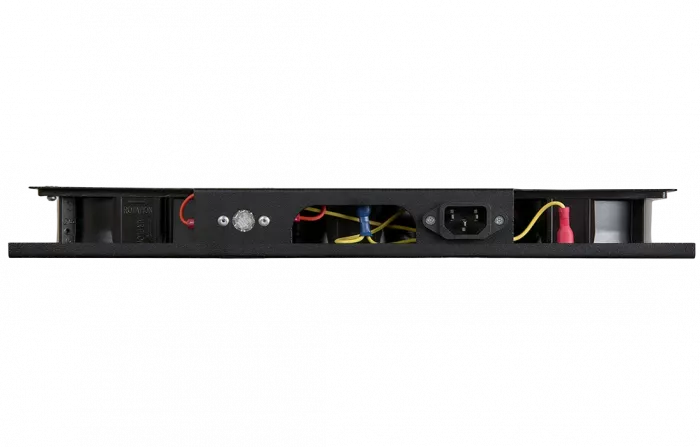 Вентиляторный модуль потолочный чёрный, 3 вентилятора с термодатчиком 35С ВМ-3П-Ч ССД