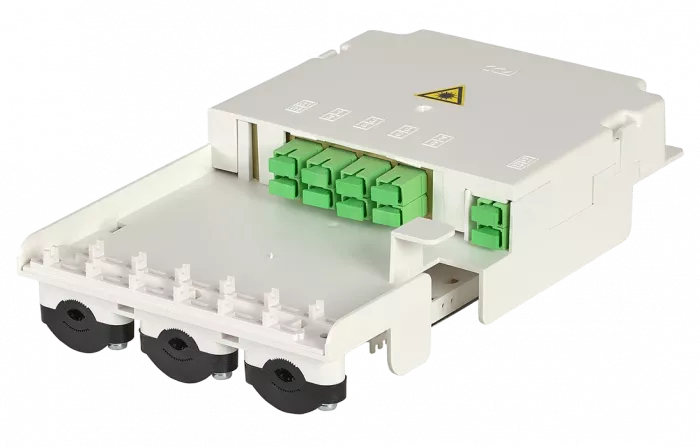 Муфта-кросс МКО-П2/С09-1PLC8-SC/APC-12SC-10SC/APC-1SC/APC ССД