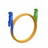 Шнур оптический NTSS spc E2000/UPC-E2000/APC 9/125 3.0мм 3м LSZH (патч-корд)