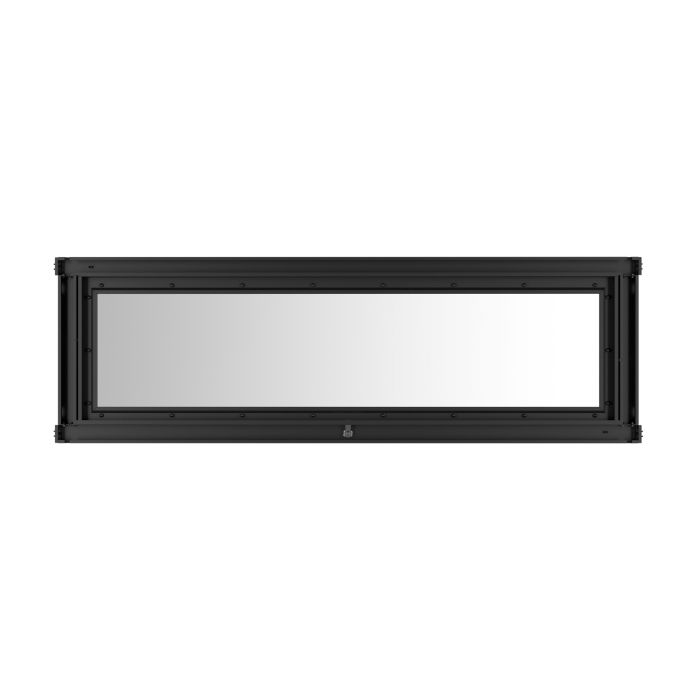 Секция крыши системы изоляции NTSS обслуживаемая с окном, ширина коридора 1800 мм, длина 600 мм, RAL 9005 чёрный