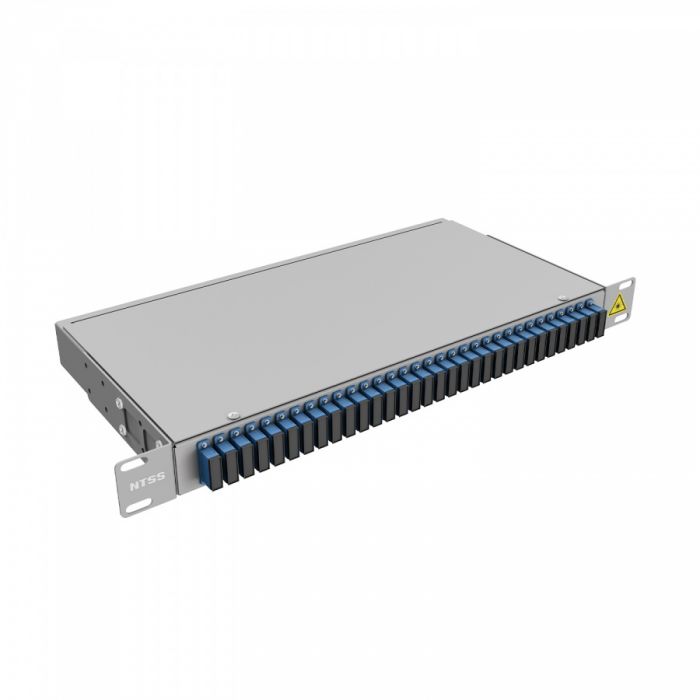 Кросс 19" NTSS PREMIUM, предсобранный 1U, 32 порта SC/UPC duplex, 9/125 мкм