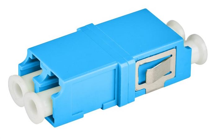 Адаптер (розетка) LC/UPC SM duplex (SC тип) бесфланцевый