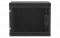 Шкаф телекоммуникационный настенный разборный черный 19”,9U(600x550), ШТ-НСр-9U-600-550-П-Ч дверь перфорированная ССД