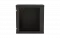 Шкаф телекоммуникационный настенный разборный черный 19”,12U(600x550), ШТ-НСр-12U-600-550-С-Ч дверь стекло ССД