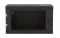 Шкаф телекоммуникационный настенный разборный черный 19”,6U(600x550), ШТ-НСр-6U-600-550-С-Ч дверь стекло ССД