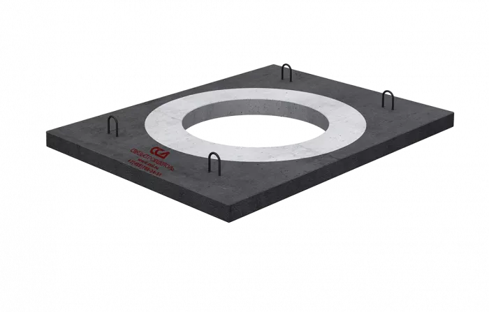 Колодец ККСр-1-10(80) ГЕК-ССД (В20) в двухслойной битумно-латексной гидроизоляции