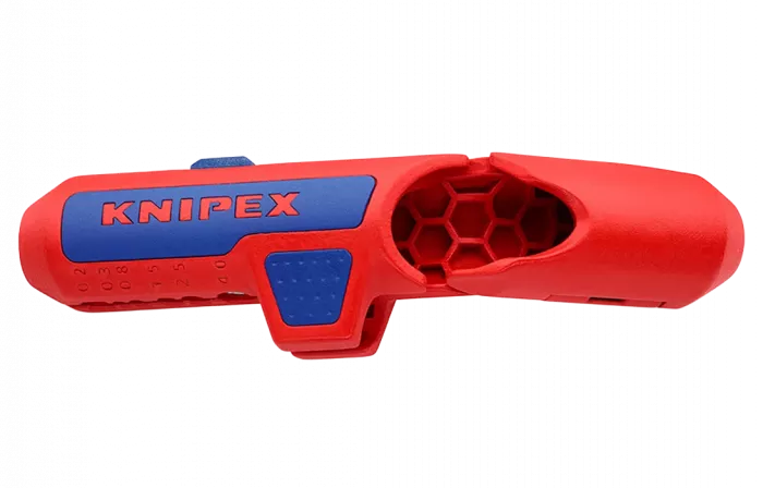 KN-169501SB	ErgoStrip® Cтриппер универсальный для круглых проводов, 0.2-4 мм², d8-13 мм, длина 135 мм, SB