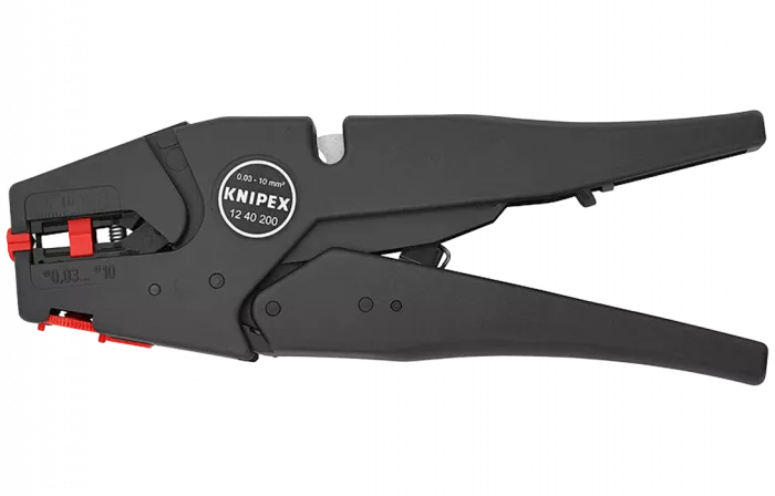 KN-1240200	Стриппер автоматический со сменными ножами, Ø 0.03-10 мм (AWG 32-7), 200 мм