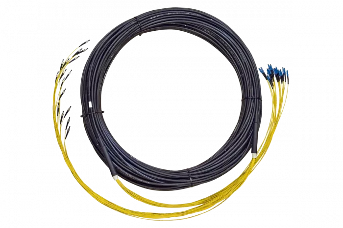 Кабельная сборка КС-ВХ-08-SM  -06/20/20-8 SC/APC400x -8 SC/UPC260x -10 м ССД