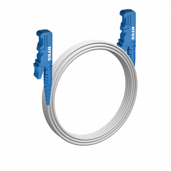 Шнур оптический NTSS spc E2000/UPC-E2000/UPC G.657A2 9/125 3.0мм 6м LSZH (патч-корд)