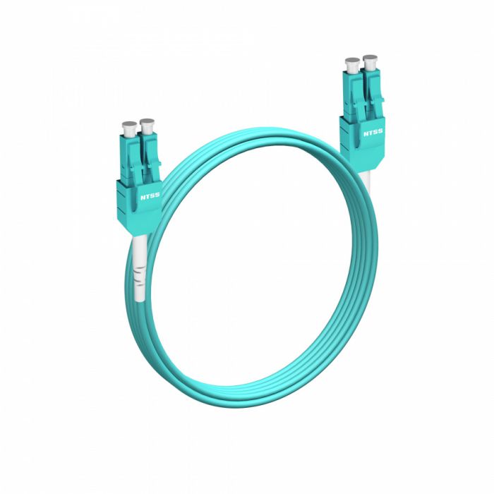 Шнур оптический NTSS PREMIUM dpc UniBoot Lcub/UPC-LCub/UPC 50/125 ОМ3 2.0мм 5м LSZH (патч-корд)