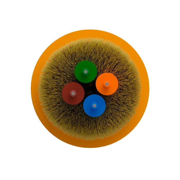 Оптический кабель внутренний NTSS PREMIUM 4 волокна OS2, 9/125, LSZH(нг(A)-HF), жёлтый