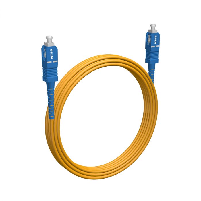 Шнур оптический NTSS spc SC/UPC-SC/UPC 9/125 2.0мм 9м LSZH (патч-корд)