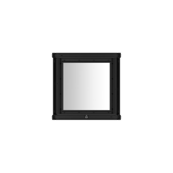 Секция крыши системы изоляции NTSS обслуживаемая с окном, ширина коридора 800 мм, длина 800 мм, RAL 9005 чёрный