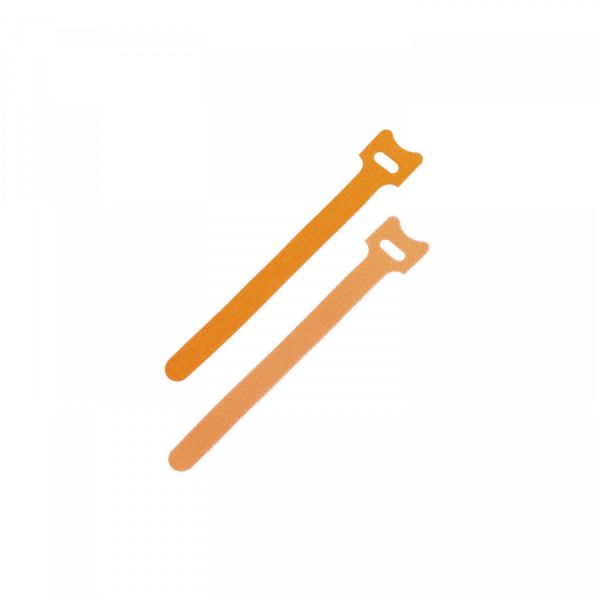 Хомут липучка 150х12 оранжевый (упак 20шт)