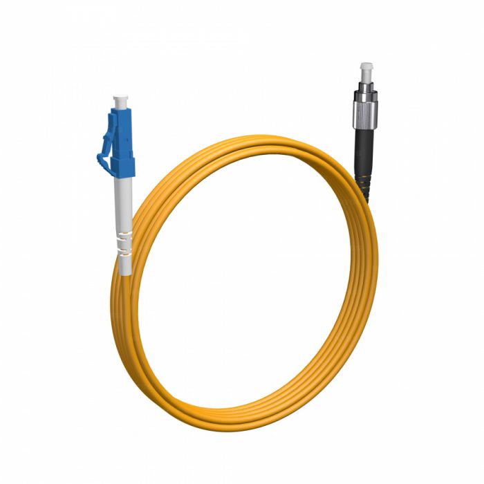 Шнур оптический NTSS spc LC/UPC-FC/UPC 9/125 2.0мм 4м LSZH (патч-корд)