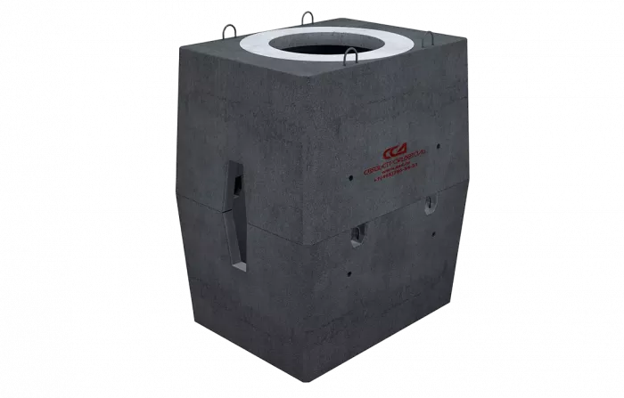 Колодец ККСр-2-10(80) ГЕК (B25) в 2х слойной гидроизоляции