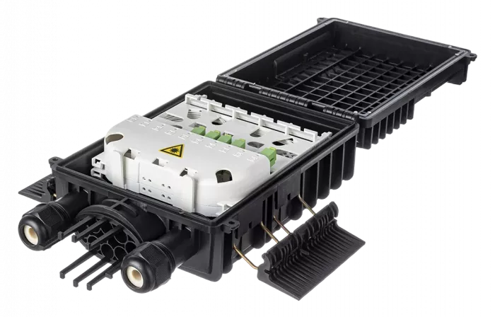Муфта-кросс МКО-Ш1/С09-1PLC4-SC/APC-10SC-5SC/ACP-1SC/APC ССД