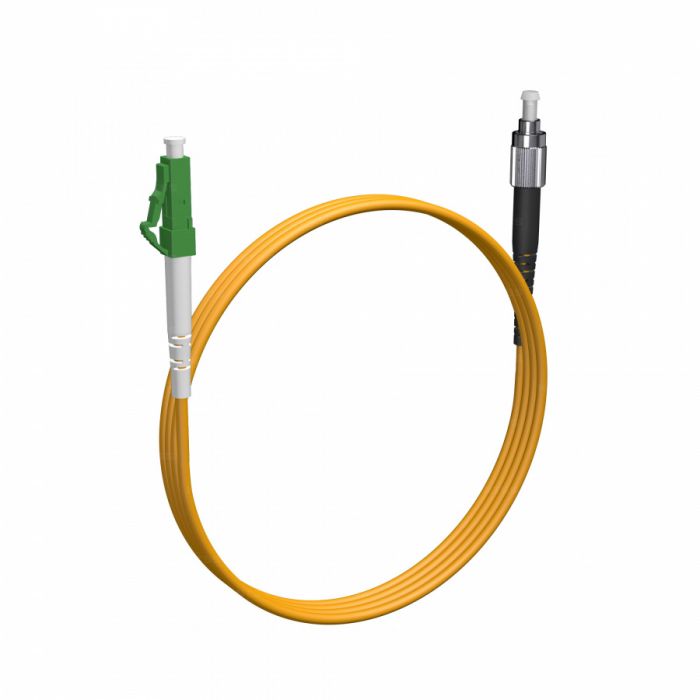 Шнур оптический NTSS spc LC/APC-FC/UPC 9/125 3.0мм 2м LSZH (патч-корд)