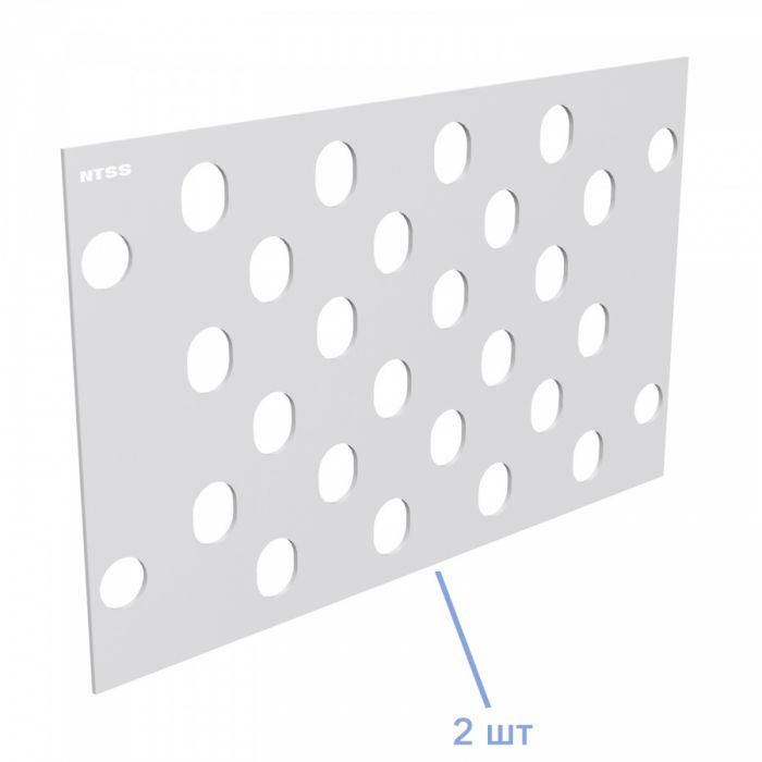 Кросс NTSS оптический настенный, укомплектованный, 32 порта FC/APC, 9/125 мкм (планки, сплайс-кассета, пигтейлы, КДЗС, адаптеры) серый RAL 7035