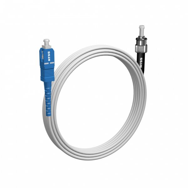 Шнур оптический NTSS PREMIUM spc SC/UPC-ST/UPC 9/125 G.657A1 3.0мм 5м LSZH (патч-корд)