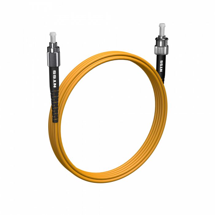 Шнур оптический NTSS PREMIUM spc FC/UPC-ST/UPC 9/125 3.0мм 4м LSZH (патч-корд)