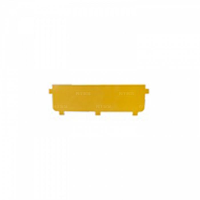 Торцевая заглушка оптического лотка NTSS 360*100 мм, желтая