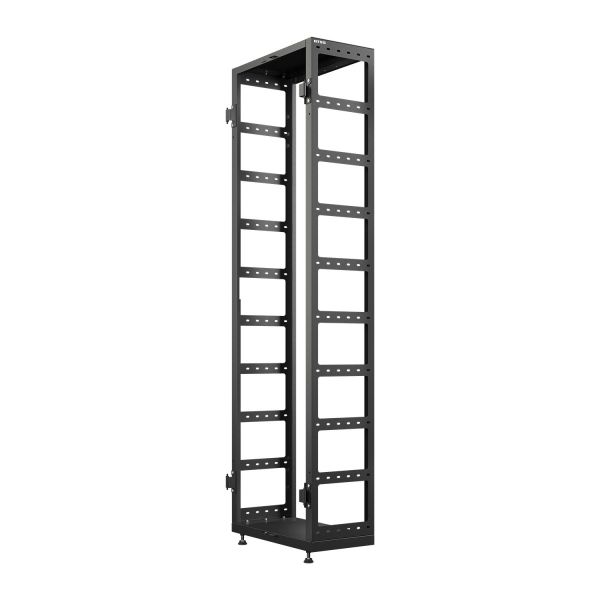 Модульная панель-увеличитель глубины 300мм DS 42U шириной 600мм для систем с боковым охлаждением, черный RAL9005