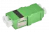 Адаптер (розетка) LC/APC duplex бесфланц.