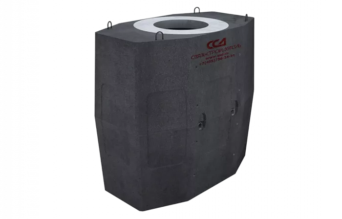 Колодец ККСр-3,5М-10(80) ГЕК (B25) в 2х слойной гидроизоляции