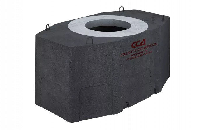 Колодец ККСр-3,5М-10(80) ГЕК (B25) в гидроизоляции