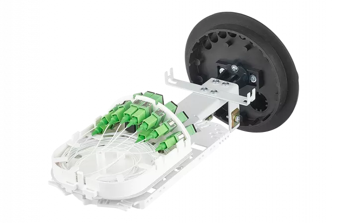 Муфта-кросс МКО-С6/СМ4-1PLC8-SC/APC-10SC-10SC/APC-1SC/APC ССД