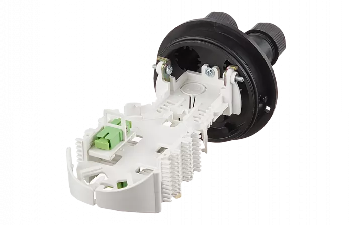 Муфта-кросс МКО-Ц8/С09-5SC5SC/APC-5SC/APC ССД