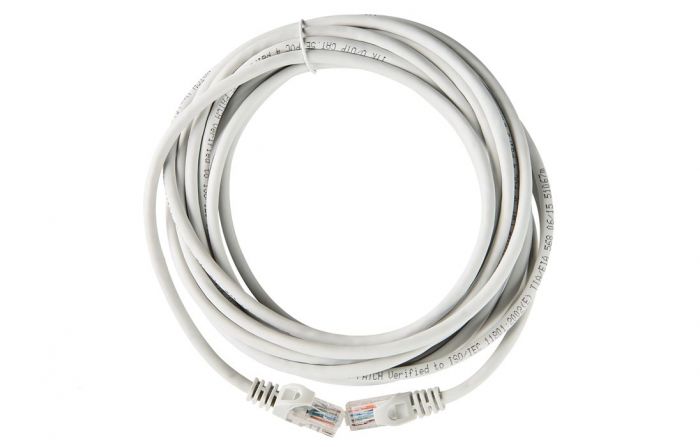 PC01-C5EFL-5M ITK Коммутационный шнур (патч-корд), кат.5Е FTP, LSZH, 5м, серый