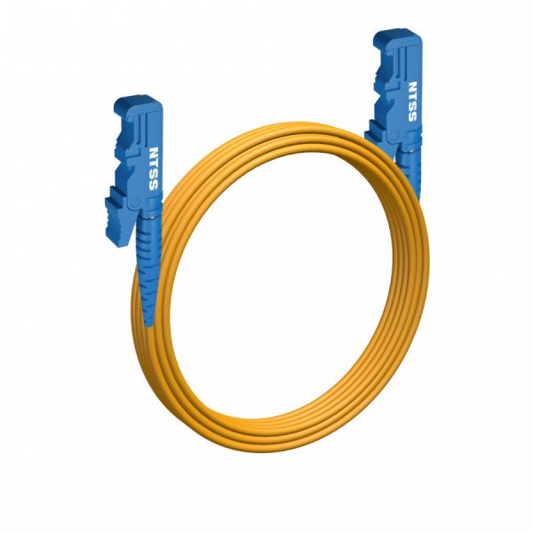 Шнур оптический NTSS spc E2000/UPC-E2000/UPC 9/125 3.0мм 9м LSZH (патч-корд)