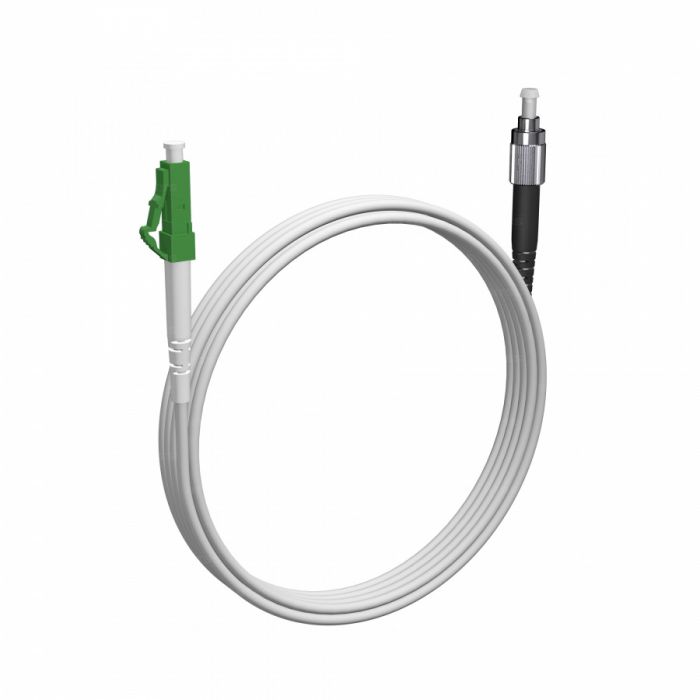 Шнур оптический NTSS spc LC/APC-FC/UPC 9/125 G.657A1 2.0мм 3м LSZH (патч-корд)