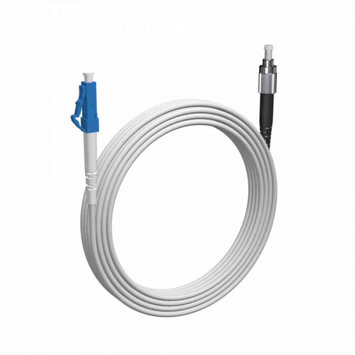 Шнур оптический NTSS spc LC/UPC-FC/UPC G.657A2 9/125 3.0мм 20м LSZH (патч-корд)