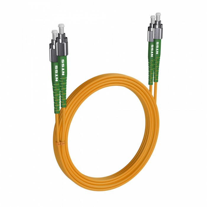 Шнур оптический NTSS PREMIUM dpc FC/APC-FC/APC 9/125 3.0мм 20м LSZH (патч-корд)
