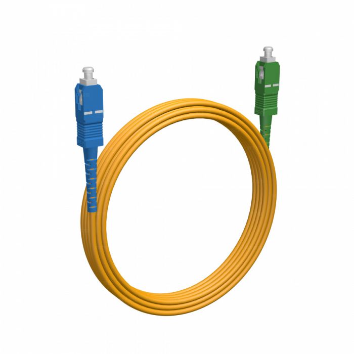 Шнур оптический NTSS spc SC/UPC-SC/APC 9/125 3.0мм 7м LSZH (патч-корд)