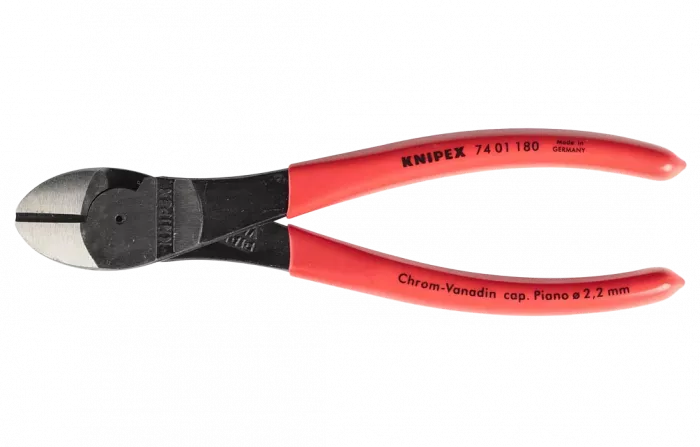 KN-7401180 Бокорезы Knipex 74 01 180мм с высоким соотношением плечевого рычага