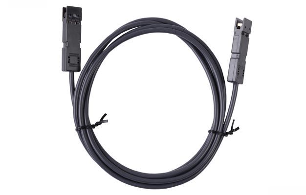 PC01-110-4P2M ITK Патч-корд 110-110 4 пары, кат.5Е, 2м, серый