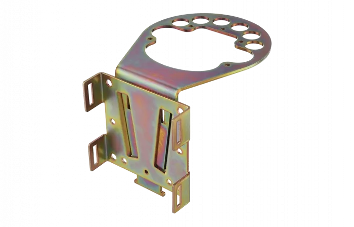 Кронштейн для крепления муфт МТОК-Т6, Т7 ССД