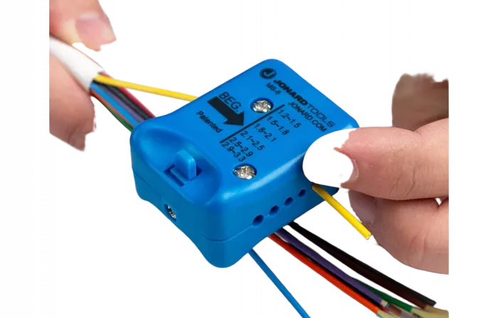 Jonard MS-6 Стриппер для продольной резки оптического кабеля, модуля и трубок диаметром 1.2 - 3.3 мм