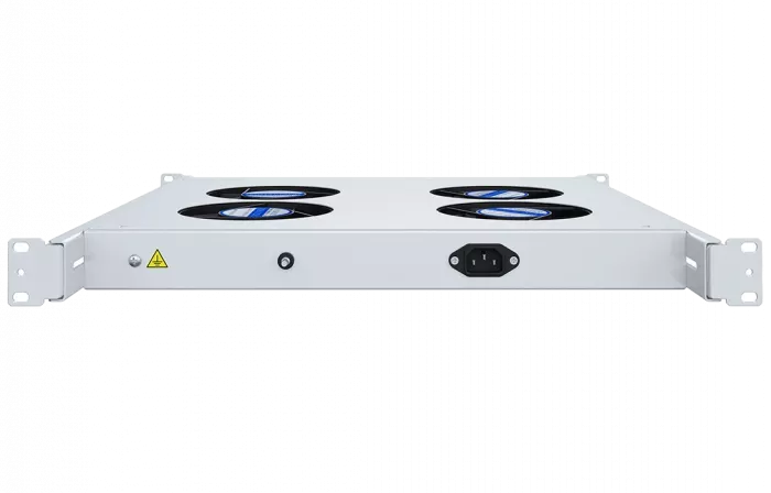 Вентиляторный модуль , 4 вентилятора с цифровым термореле  ВМ-4-19"-Т-2 ССД