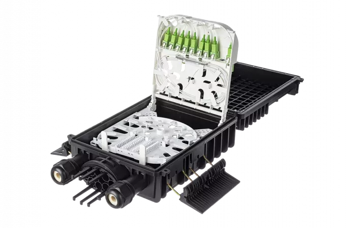 Муфта-кросс МКО-Ш1/С09-1PLC8-SC/APC-10SC-9SC/APC-1SC/APC ССД