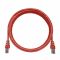 Патч-корд NTSS PREMIUM 2xRJ45/8P8C, T568B UTP CAT5e LSZH 0,3 метра, красный