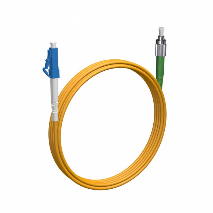 Шнур оптический NTSS spc LC/UPC-FC/APC 9/125 3.0мм 4м LSZH (патч-корд)