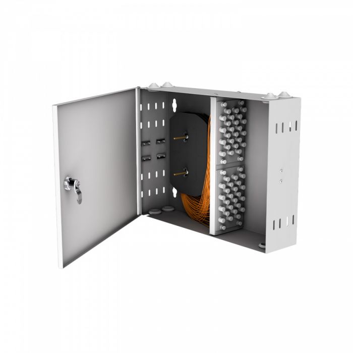 Кросс настенный NTSS PREMIUM, предсобранный, 48 портов FC/UPC, 62.5/125 мкм