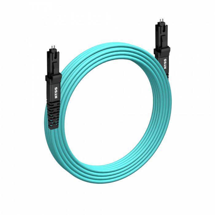 Шнур оптический NTSS dpc MTRJ/male-MTRJ/male 50/125 OM3 2.0мм 7м LSZH (патч-корд)